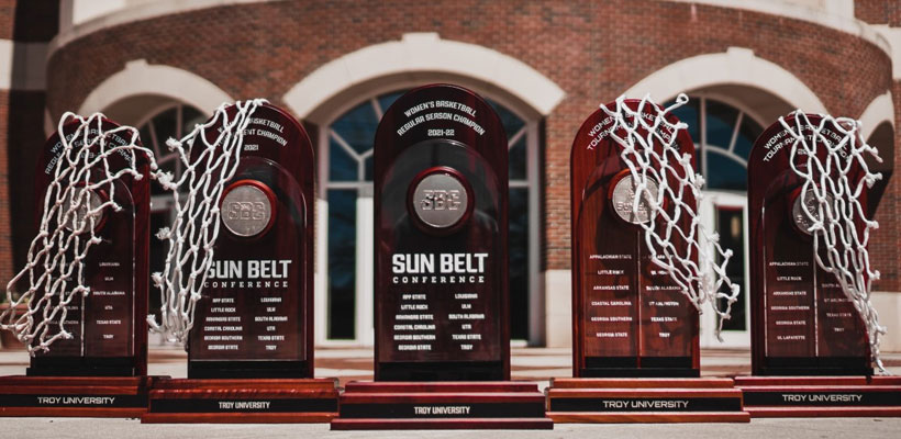 Troy Women's Basketball Slide 1